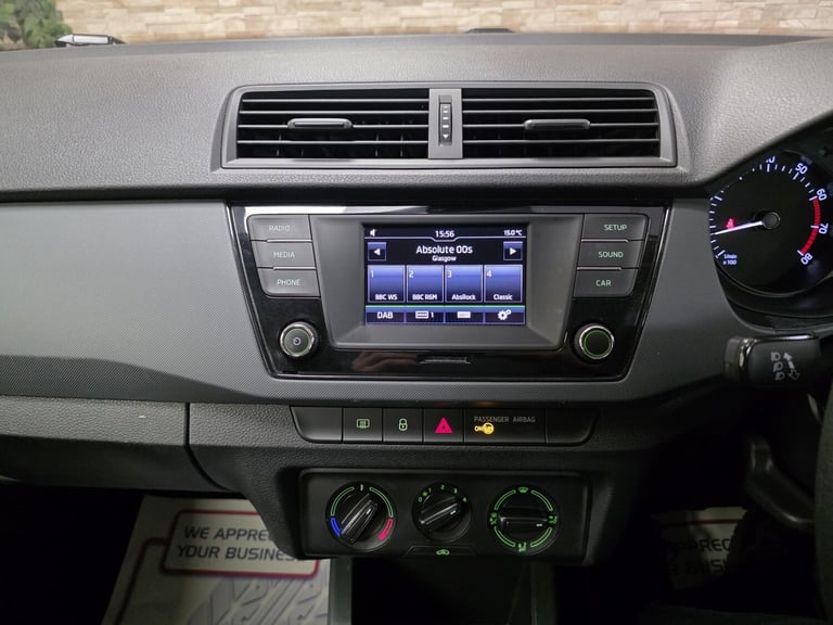 SKODA FABIA 1.0 S Blue Manual Petrol 2017 WARRANTY 12 MONTHS MOT