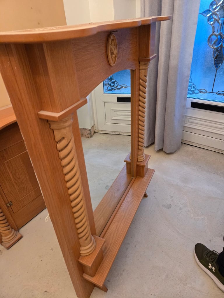 image for Free mirror pine surround 