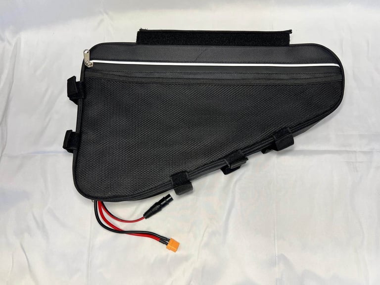 72v 23ah Triangle Li-ion Ebike Battery Electric Bike with 4a charger Soft Case
