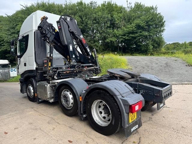 2019 19 Iveco Stralis 460 EURO 6 6x2 Hiab x-duo 148 4 extension crane 264,000KMS