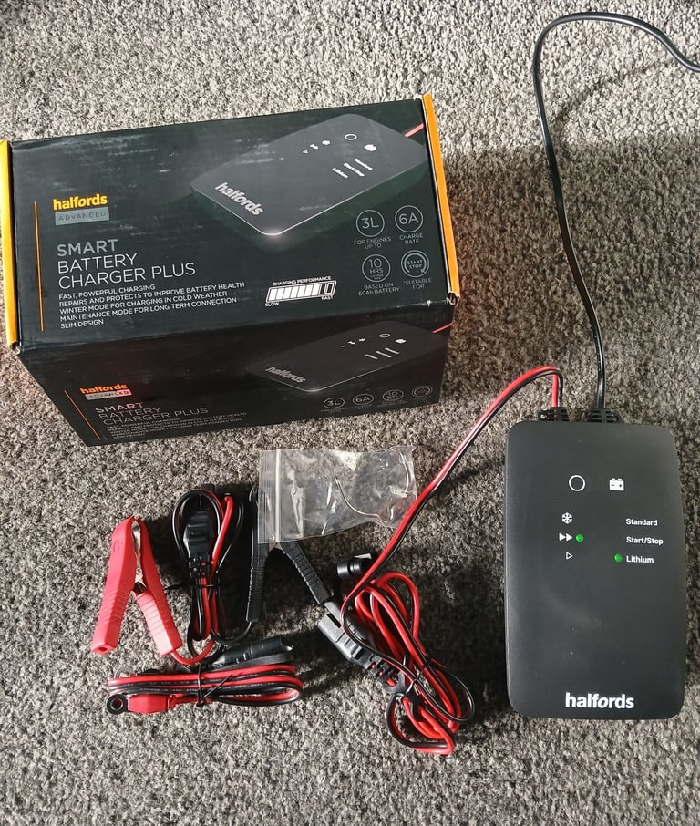 Halfords Smart Battery Charger