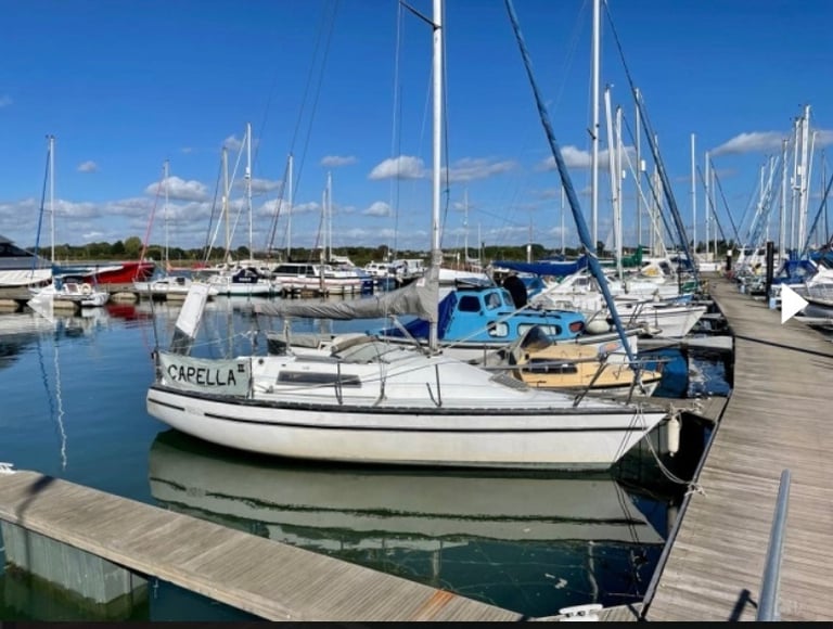 25ft lifting bulb keel sailing yacht 