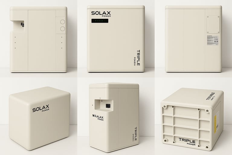 SolaX 5kW Inverter + 11.6kWh Triple Power Batteries – Complete Home Storage System