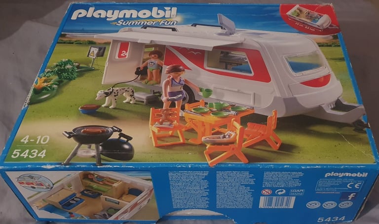 image for Playmobil caravan set 5434