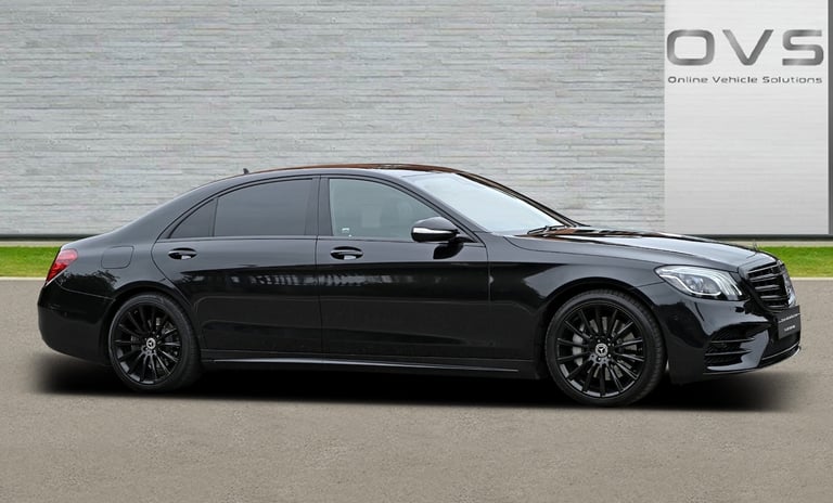 MERCEDES-BENZ S450 L AMG LINE 3.0 [EQ BOOST] MHEV 5DR SALOON 2018 [68] BLACK