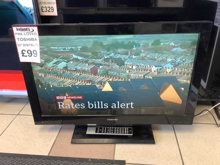 PRE LOVED Toshiba 32” Digital TV £99