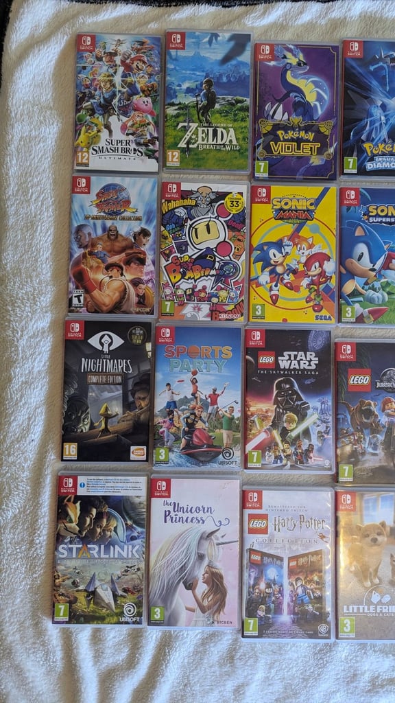 44 Nintendo switch games