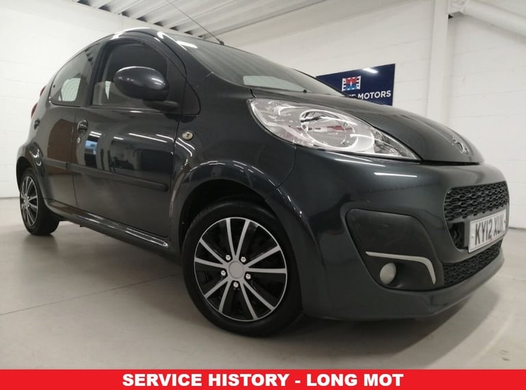 image for 2012 12 PEUGEOT 107 1.0 12V ACTIVE HATCHBACK 5DR PETROL MANUAL EURO 5 (68 PS)