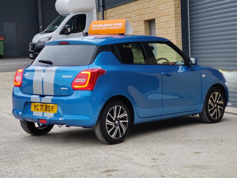 SUZUKI SWIFT; HYBRID; APPLE &amp; ANDROID CAR PLAY; BLUE; ULEZ COMPLIANT;-5 DOOR;