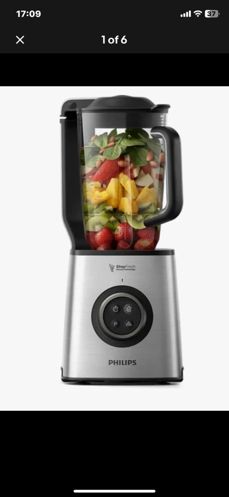 Philips HR3752/00 High Speed Vacuum Blender