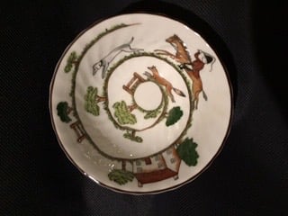 Wedgwood Hunting Scenes Bowl and Vase