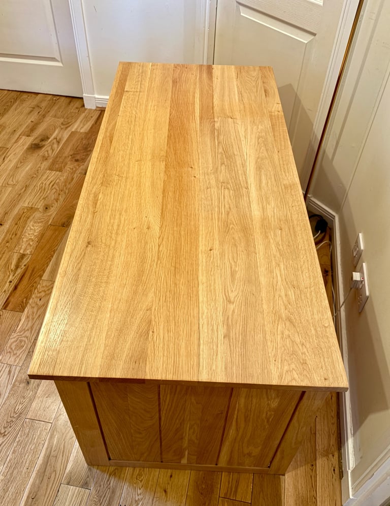 Solid oak TV unit Tokyo Oak Furniture Land