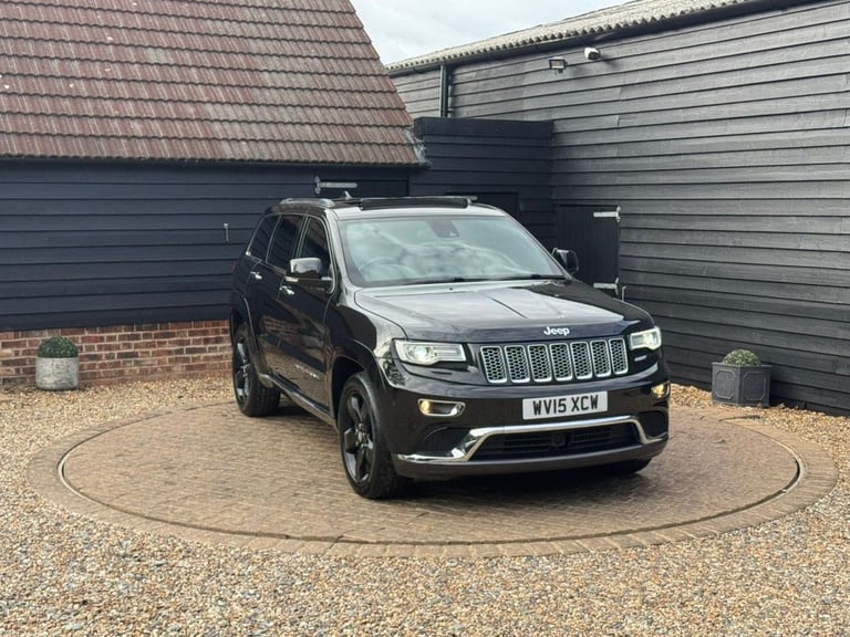 2015 Jeep Grand Cherokee 3.0 V6 CRD Summit SUV 5dr Diesel Auto 4WD Euro 5 (247 bhp) Diesel Automatic