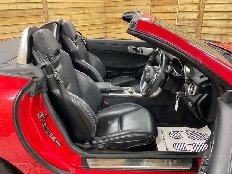 2012 Mercedes-Benz SLK 1.8 SLK200 BlueEfficiency AMG Sport Convertible 2dr Petrol G-Tronic+ Euro ...