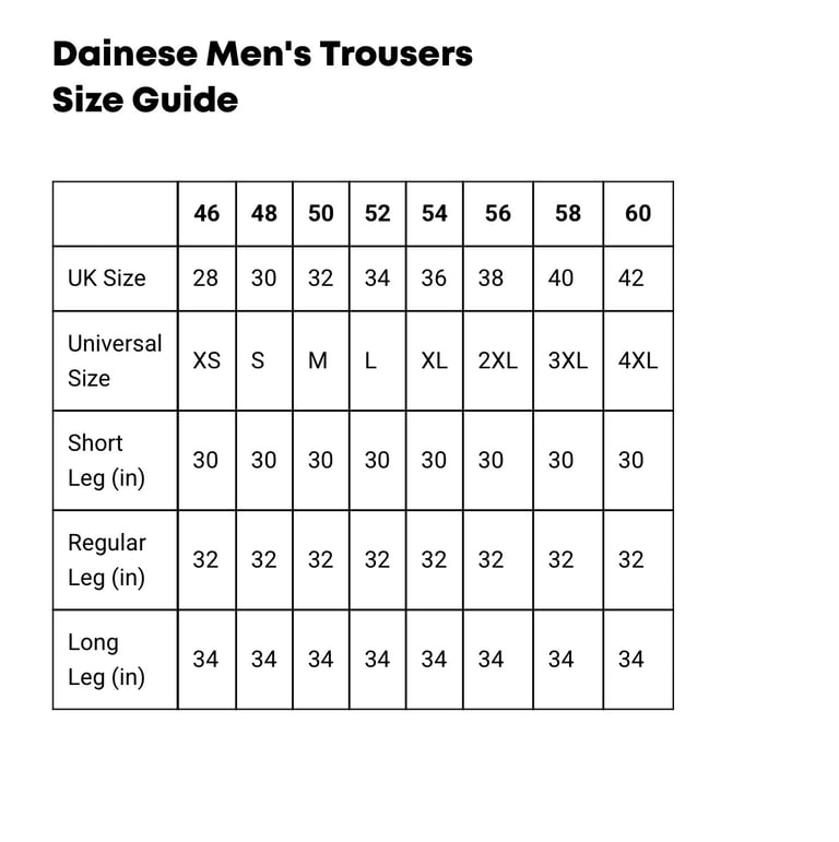 Dainese Men’s Leather Motorbike Trousers - Size 50