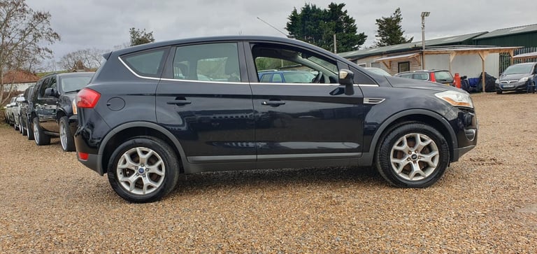 2009 FORD KUGA 2.0 TDCi ZETEC 5 DOOR 6 SPEED MANUAL BLACK