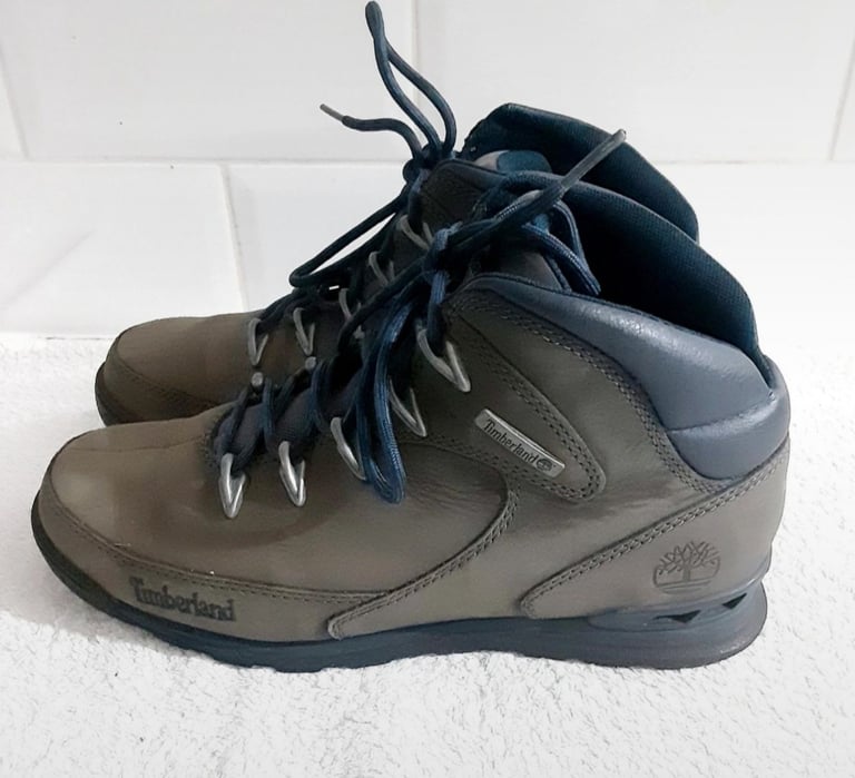 Timberland Men's Leather Anti Fatigue Euro Rock Waterproof Boots UK 7 (shoes) 