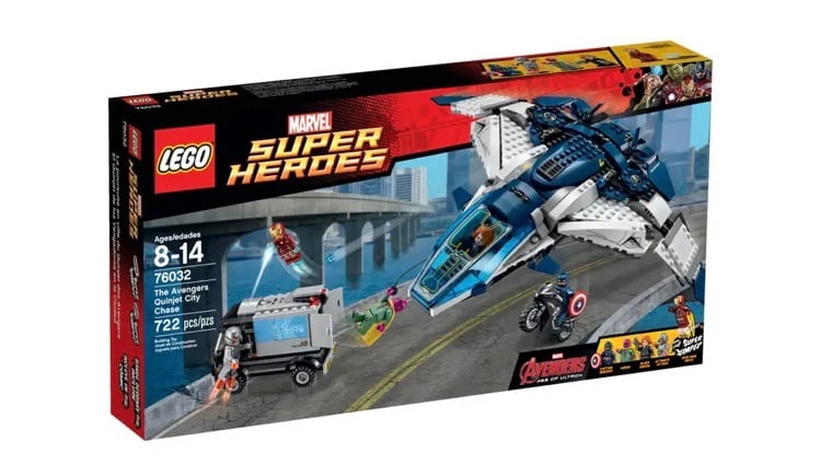 BRAND NEW AND SEALED LEGO Marvel The Avengers Quinjet City Chase 76032