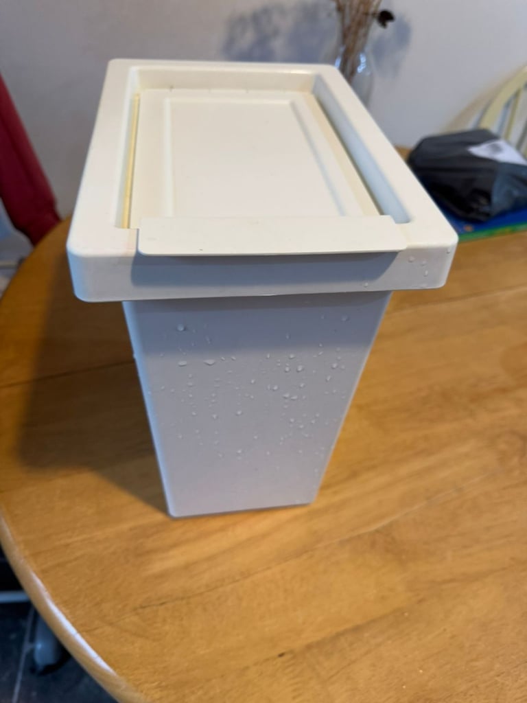 image for IKEA Bin with lid, white