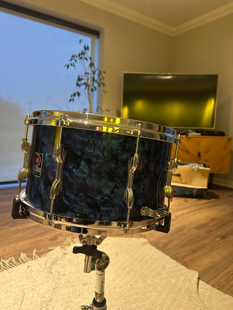 1960s Premier Blue Pearl Drums Various Sizes 