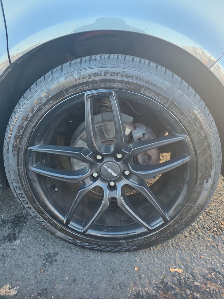 20" Calibre Alloy wheels for VW Transporter T6 T28 Swap swamper all terrain