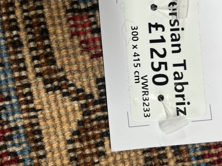 Persian handmade wool rug 300x415cm