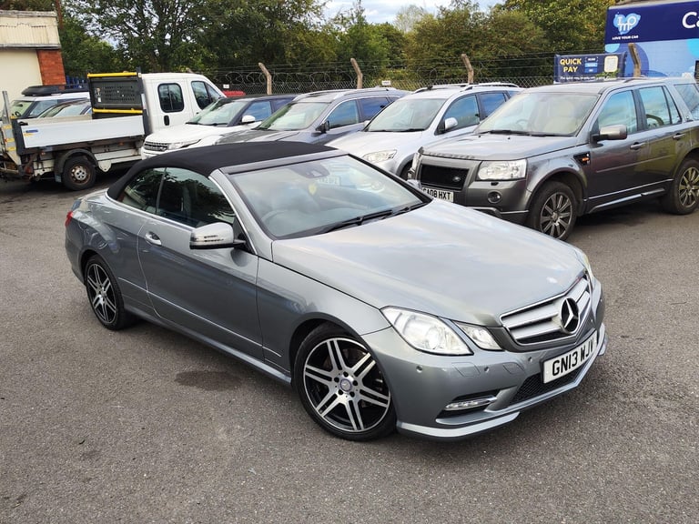 2013 Mercedes-Benz E-Class 2.1 E220 CDI BlueEfficiency Sport Cabriolet G-Tronic+ Euro 5 (s/s) 2dr...