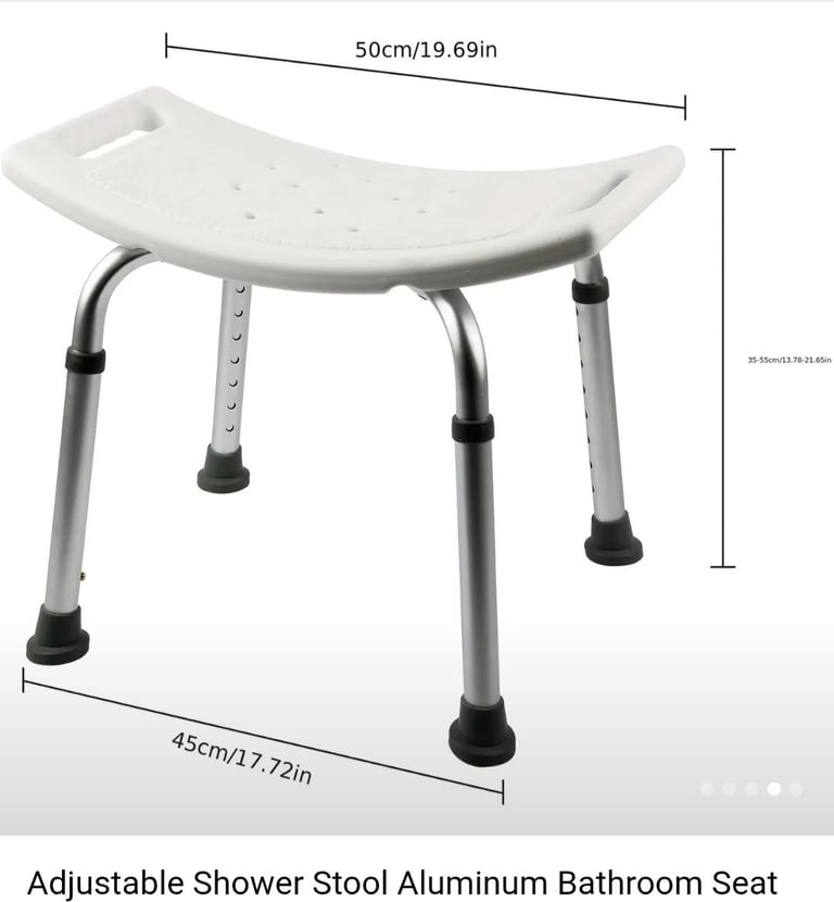 image for Adjustable shower seat