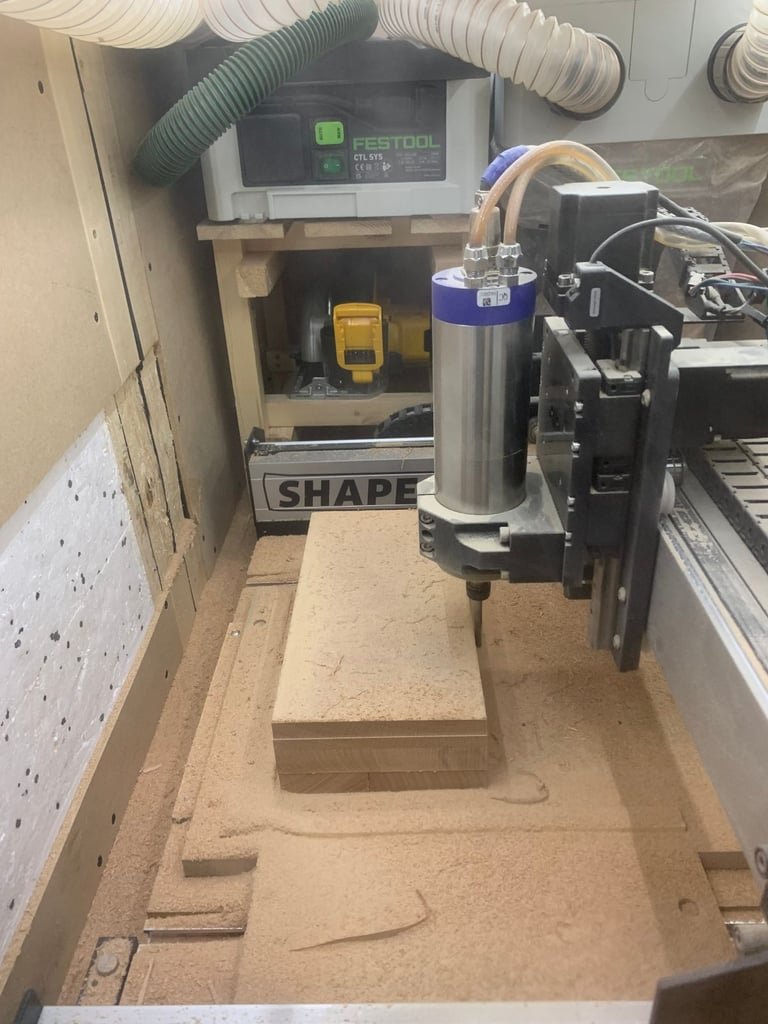 Shapeoko 4 CNC Milling Machine Full Setup - Water-cooled Spindle and Enclosure