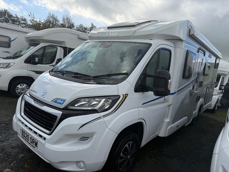 image for 2020 Elddis Sorento 194 4 berth Garage 9500 miles 4 belts