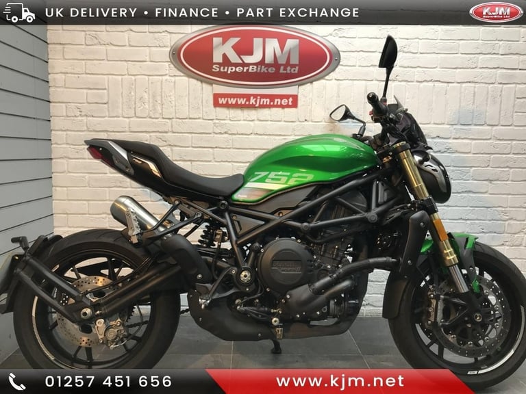 image for BENELLI 752S E5, 2023/23, JUST 1778 MILES FINISHED IN GREEN