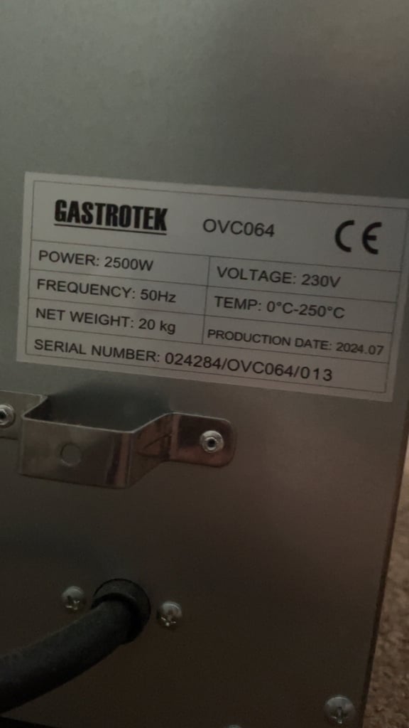 image for Gastrotek Convection Oven