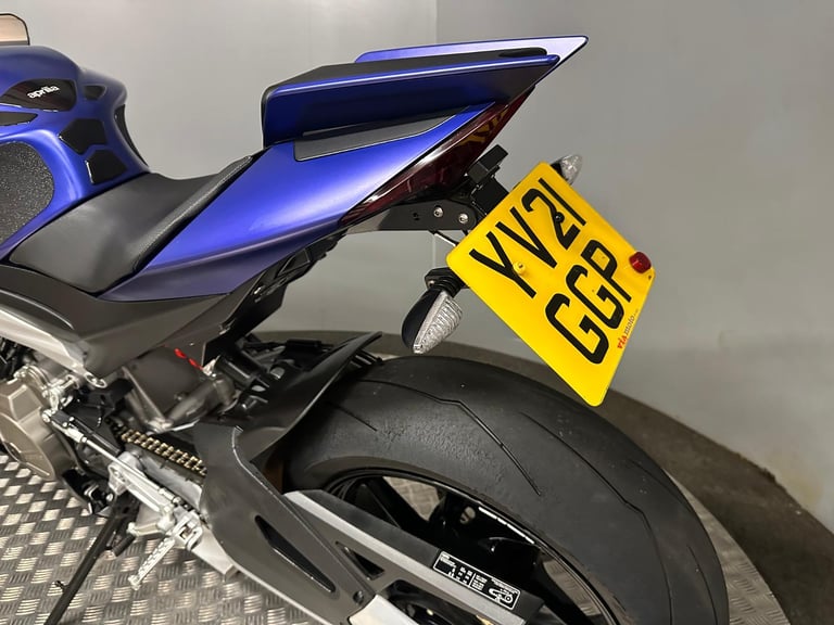 Aprilia RS 660 2021 with 13,802 miles 