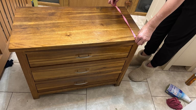 image for Solid wood Chest  of draws