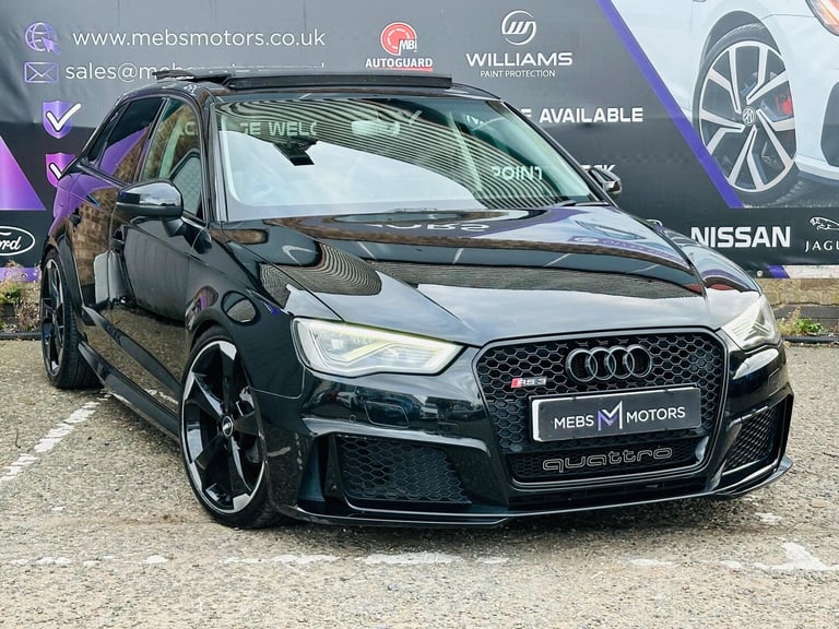 2016 Audi RS3 2.5 TFSI Sportback S Tronic quattro Euro 6 (s/s) 5dr (Nav) HATCHBACK Petrol Automatic
