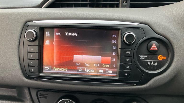 2017 Toyota Yaris 1.33 VVT-i Icon 5dr CVT Petrol Hatchback Hatchback Petrol Automatic