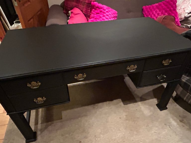 image for Large Matt black desk