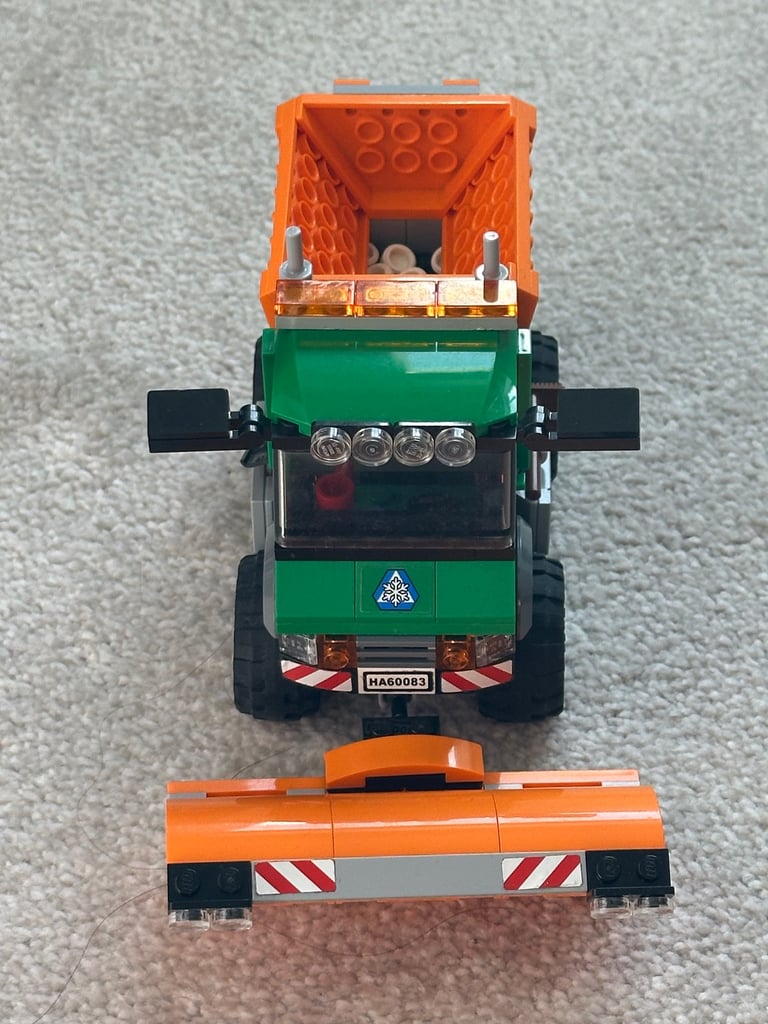 Lego snowplough 