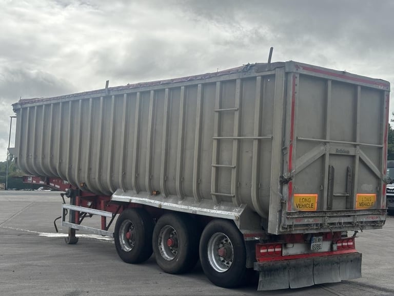 TOP TRAILERS ALUMINIUM TIPPING TRAILER 