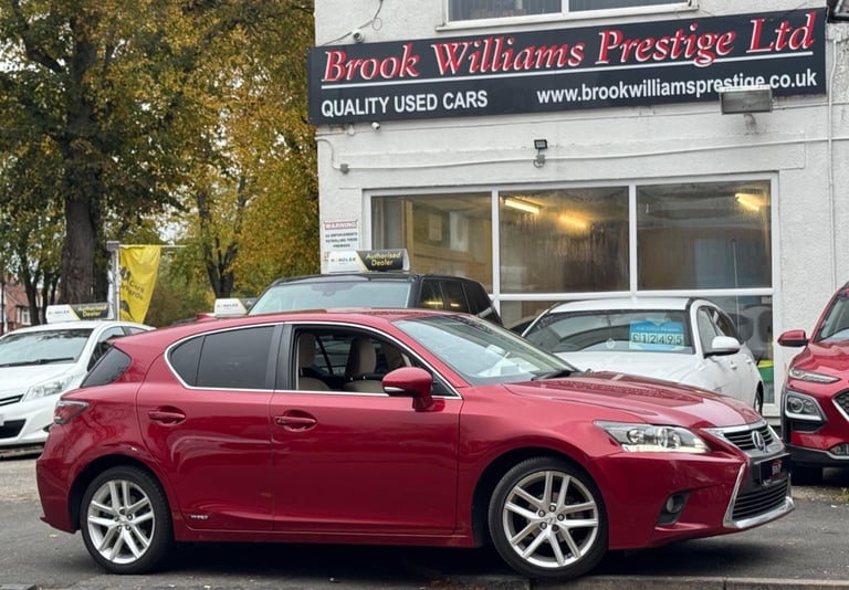 2016 Lexus CT 1.8 200h Advance CVT Euro 6 (s/s) 5dr HATCHBACK Petrol/Electric Hybrid Automatic