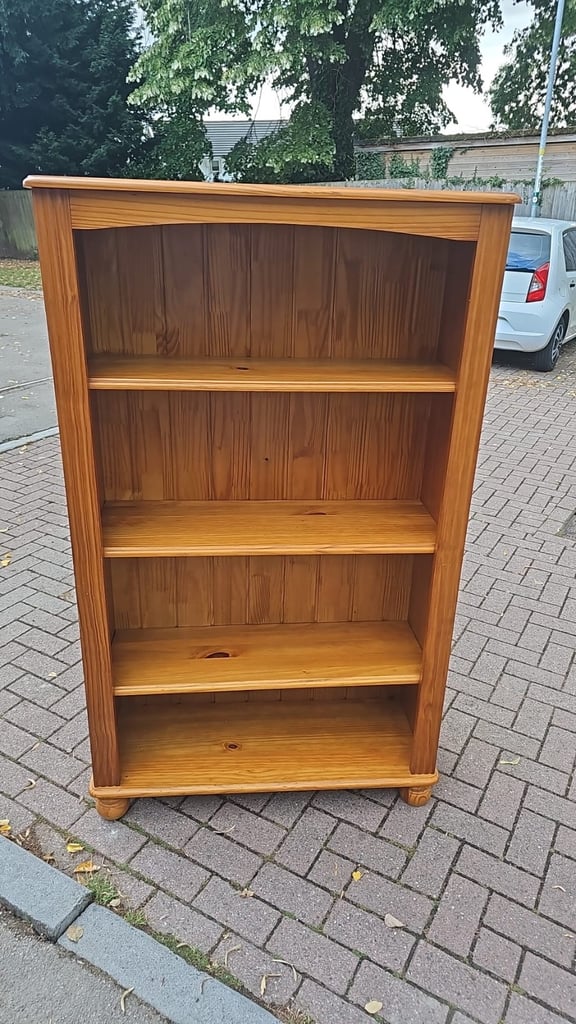 image for Solid pine bookcase 