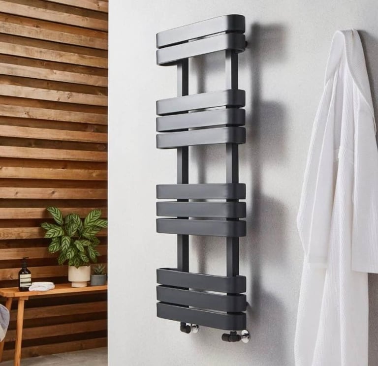 image for New Anthracite Tampa Bathroom Radiator 850 x 500mm RRP £329 Our price £195