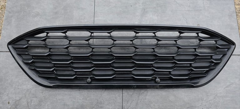FORD FOCUS ST MK4 FACELIFT 2018 - 2021 ST GREY MESH FRONT GRILL WITH BADGE AND LOWER GRILLE