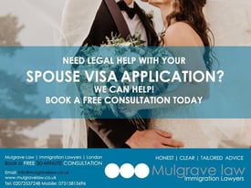 UK SPOUSE VISA IMMIGRATION SOLICITORS - BOOK A FREE CONSULTATION NOW!_07939411372