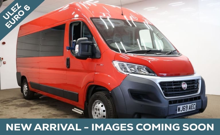2019 Fiat Ducato LWB 8 Seat Auto Wheelchair Accessible Disabled Access Vehicle WAV MPV Diesel Aut...