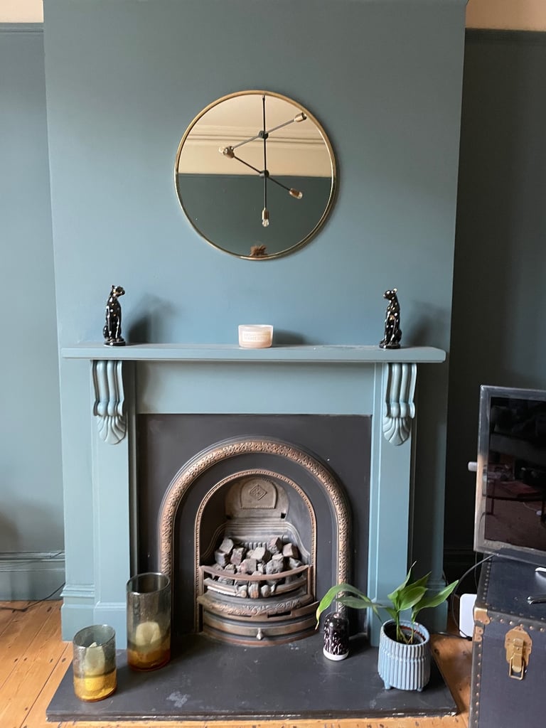 image for 60cm gold mirror