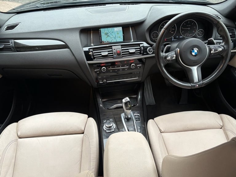 2017 17 BMW X3 2.0 20D M SPORT SUV 5DR DIESEL AUTO XDRIVE EURO 6 (S/S) (190 PS) 