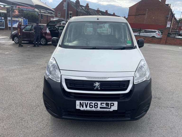 2019 Peugeot Partner 715 S 1.6 BlueHDi 100 Crew Van PANEL VAN Diesel Manual
