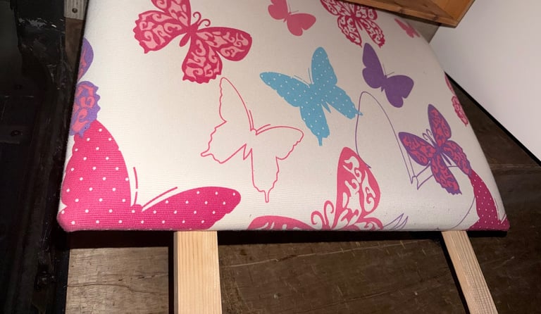 image for Butterfly single bed with storage and matching headboard 