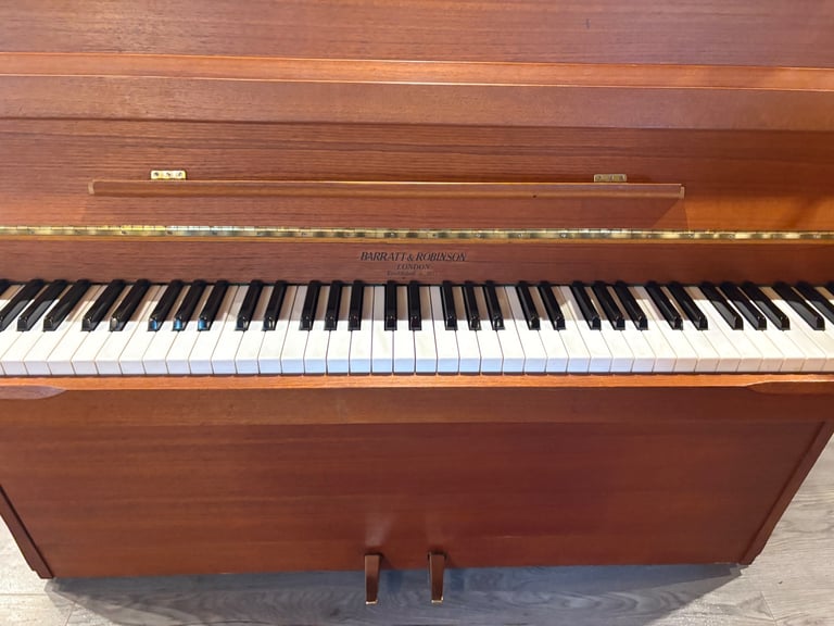 Lovely rich coloured Barratt & Robinson Piano